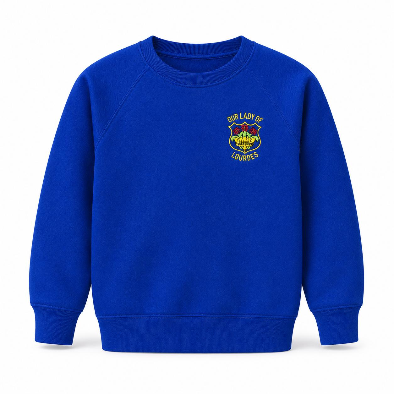 Our Lady Of Lourdes Sweatshirt With Logo