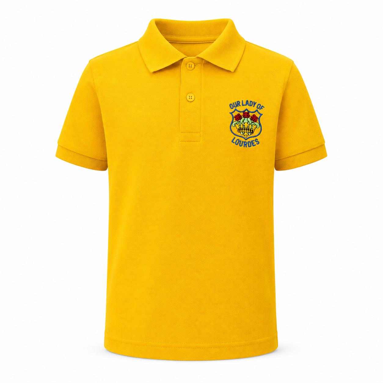 Our Lady Of Lourdes Polo Shirt With Logo