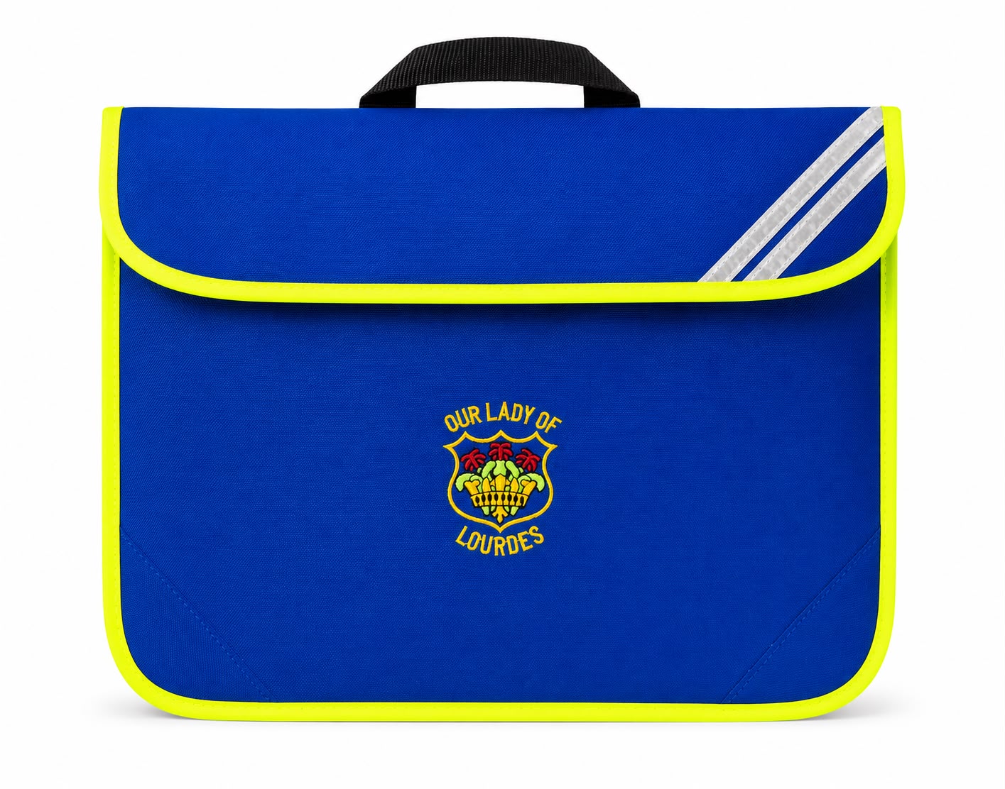 Our Lady Of Lourdes Book Bag With Logo