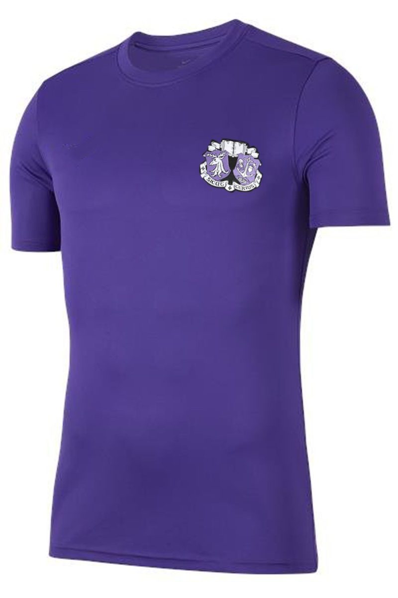 Thornleigh Purple Short Sleeve Sports Top