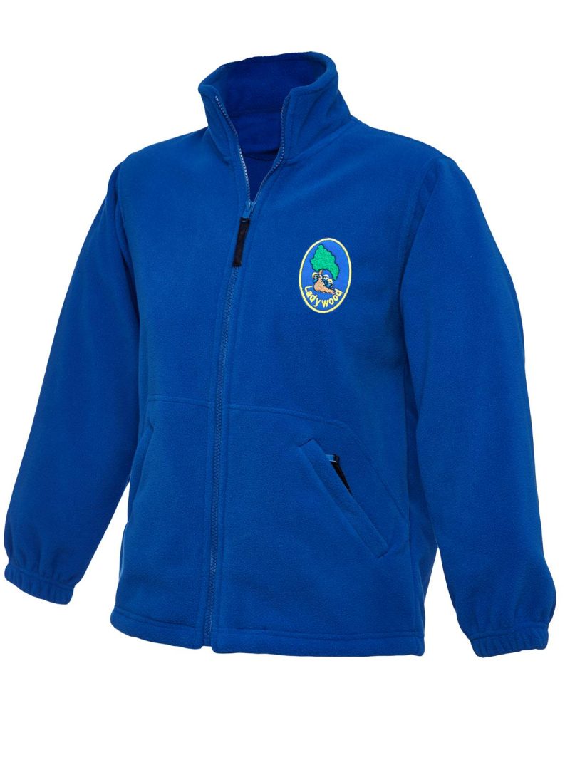 Ladywood Primary School Logo Full Zip Micro Fleece Jacket